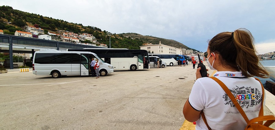 ADMC operations staff in Dubrovnik